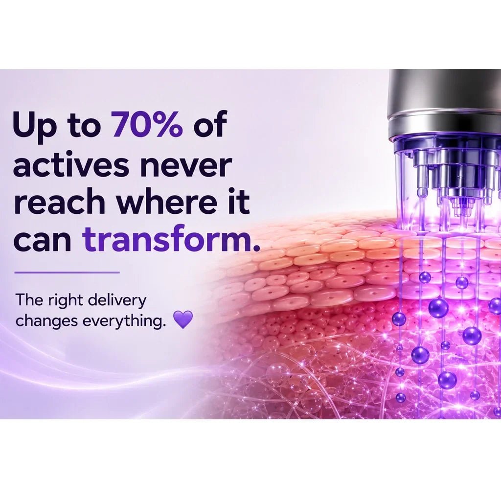 Are your treatments only working at 30%? Your actives are sitting on the surface. Here's the fix. - SlimSpaOnline