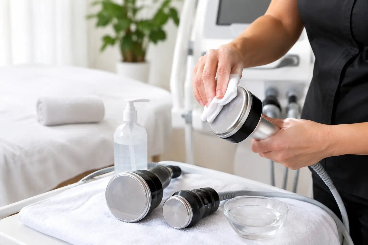 How to Sanitize Cavitation Equipment Safely - SlimSpaOnline