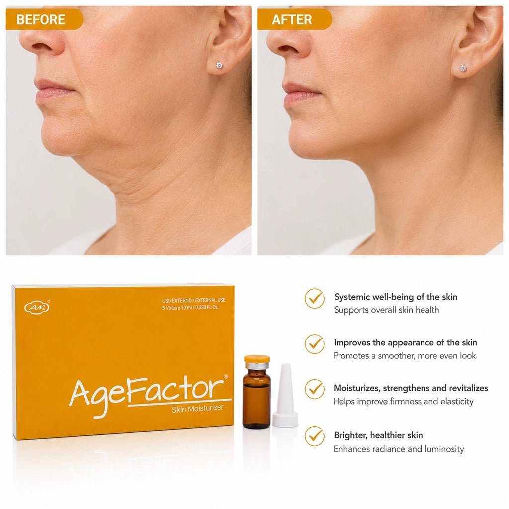 Age Factor EGF vial box — Human Oligopeptide-1 anti-aging formula | SlimSpa