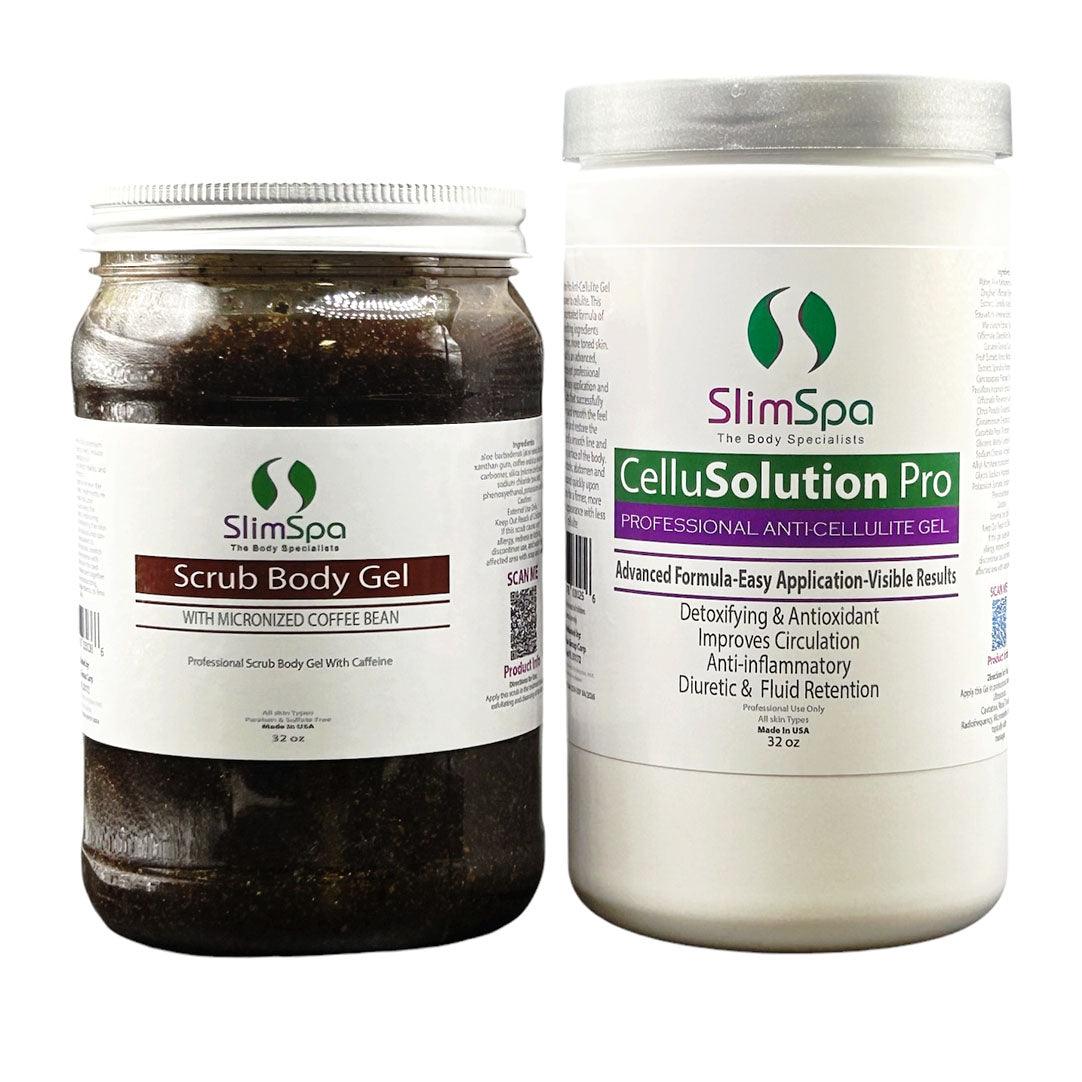 Anti-Cellulite One-Two Combo application — professional two-step cellulite protocol | SlimSpa