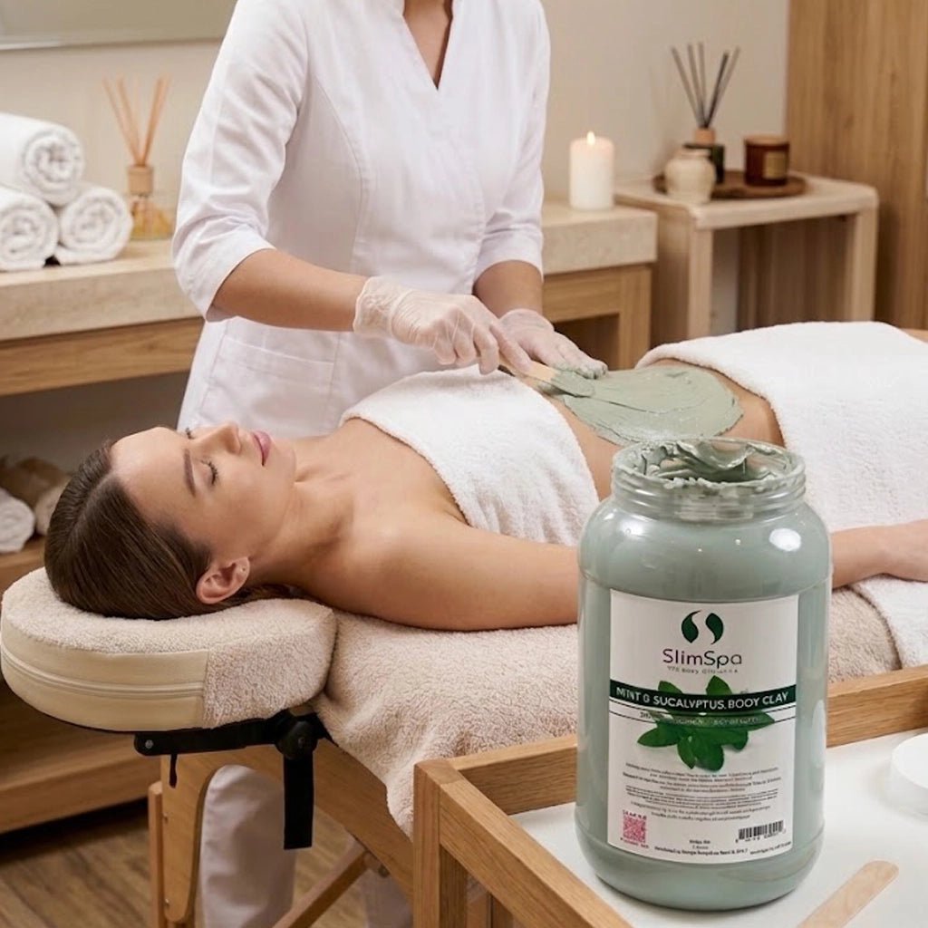 Body Clay Mask - Professional Detox & Inch Loss Treatment (1 Gallon) - SlimSpaOnline