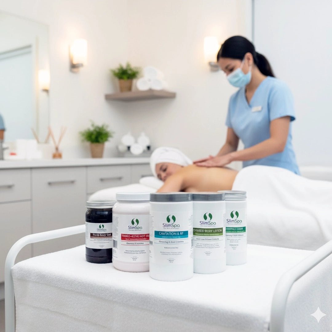 Body Reset 26 Professional Sculpting Kit application — complete body contouring protocol for spas | SlimSpa