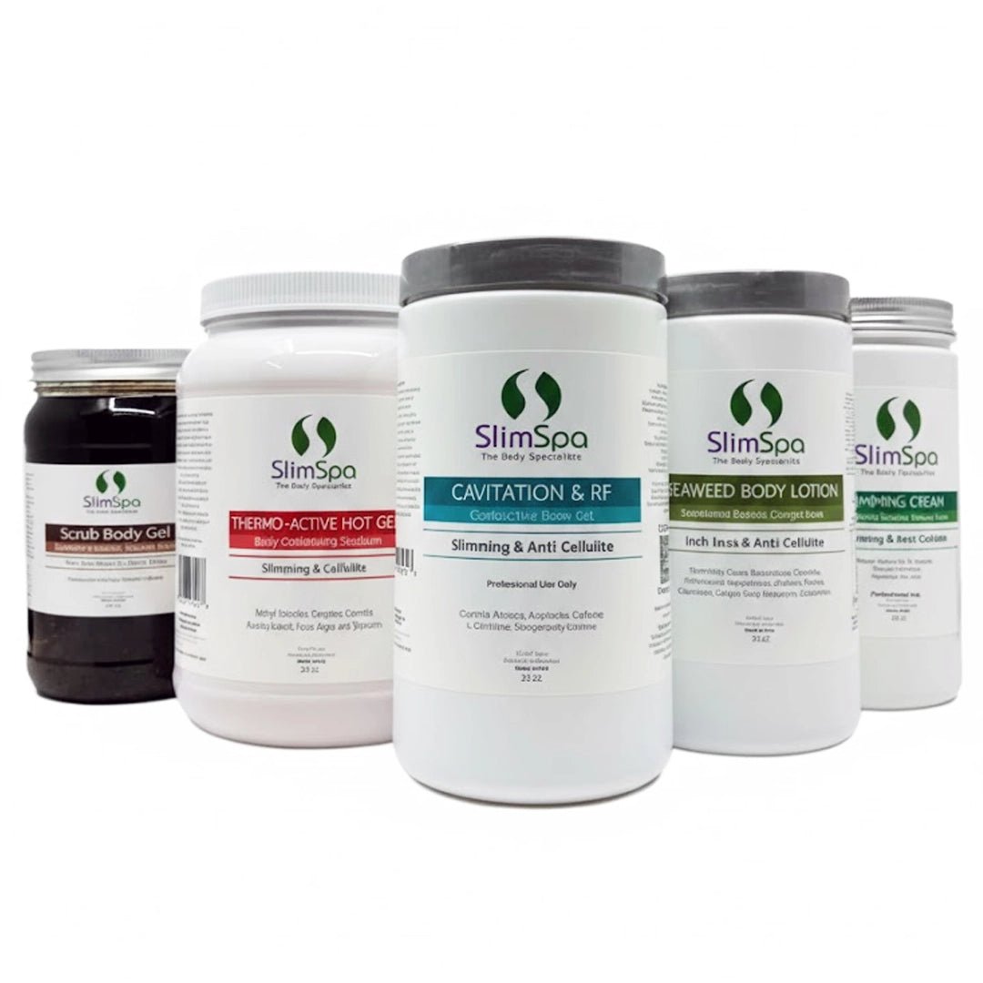 Body Reset 26 Professional Sculpting Kit — complete 5-product body transformation system | SlimSpa