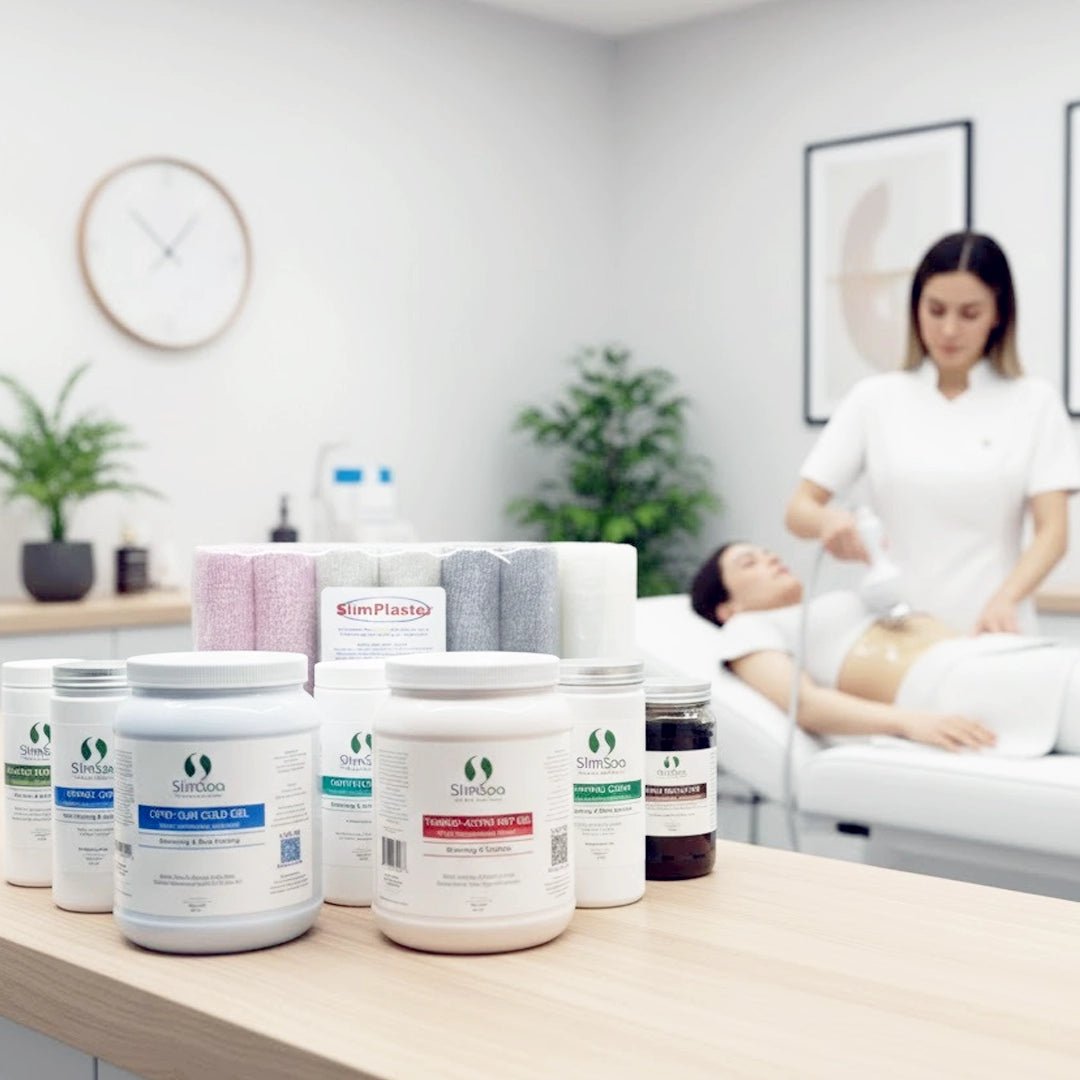 Professional Body Sculpting Kit 2 - Complete Body Wrap System with SlimPlaster for Spas | SlimSpa
