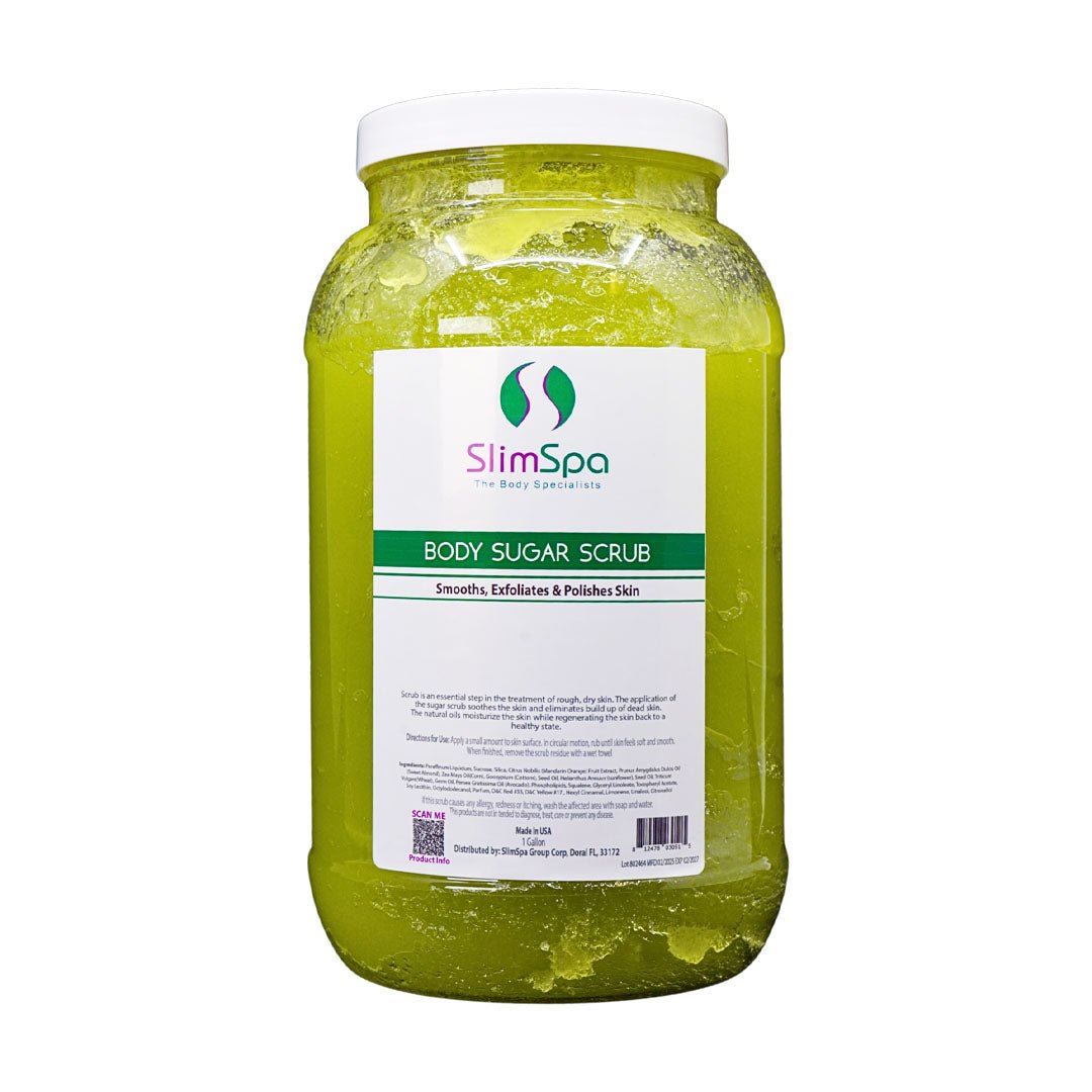 Body Sugar Scrub professional treatment — pre-treatment exfoliation for body wraps & RF, wholesale