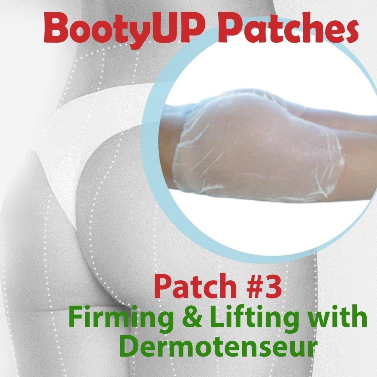 BBL Kit Phase 3 Dermotenseur Patches — firming & lifting professional butt enhancement | SlimSpa
