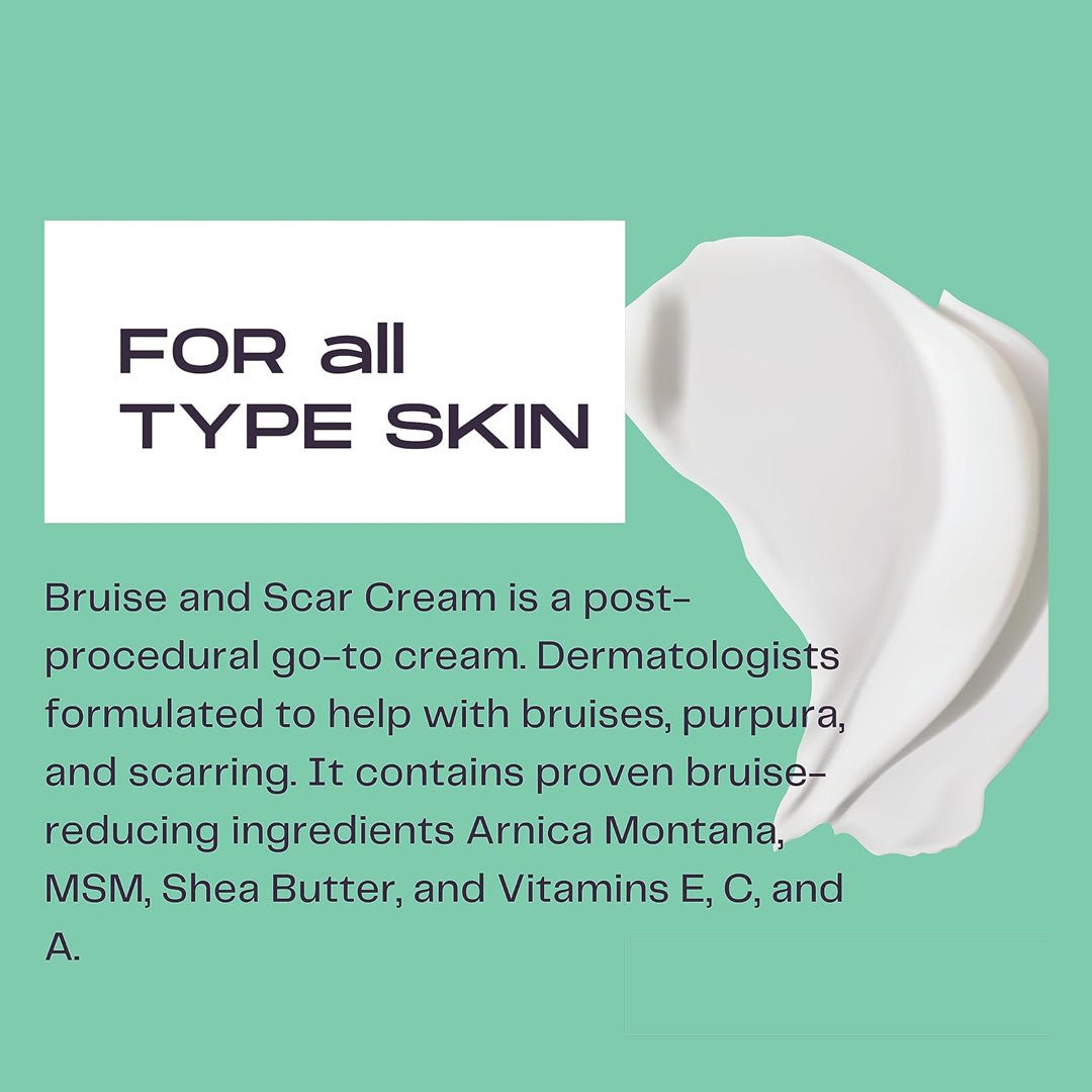 Bruise & Scar Organic Cream 8 oz - SlimSpaOnline