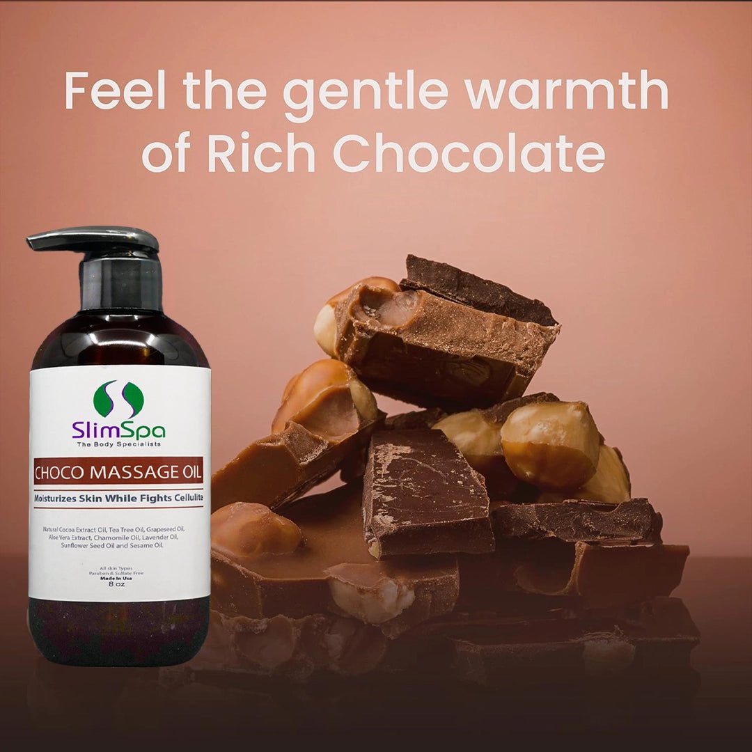 Choco Body Massage Oil 8oz - SlimSpaOnline