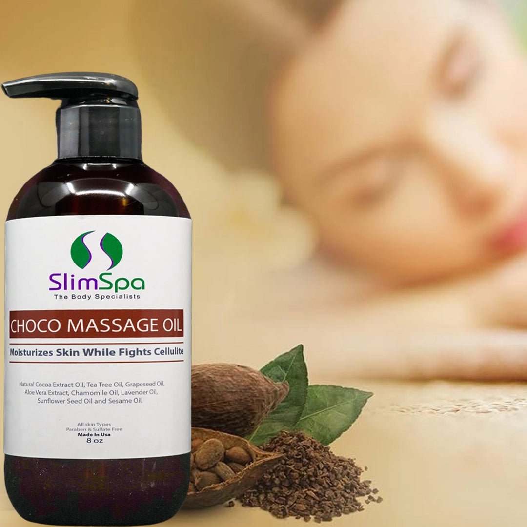 Choco Body Massage Oil 8oz - SlimSpaOnline