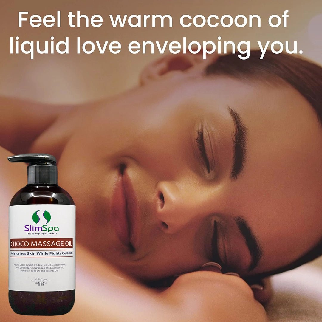 Choco Body Massage Oil 8oz - SlimSpaOnline