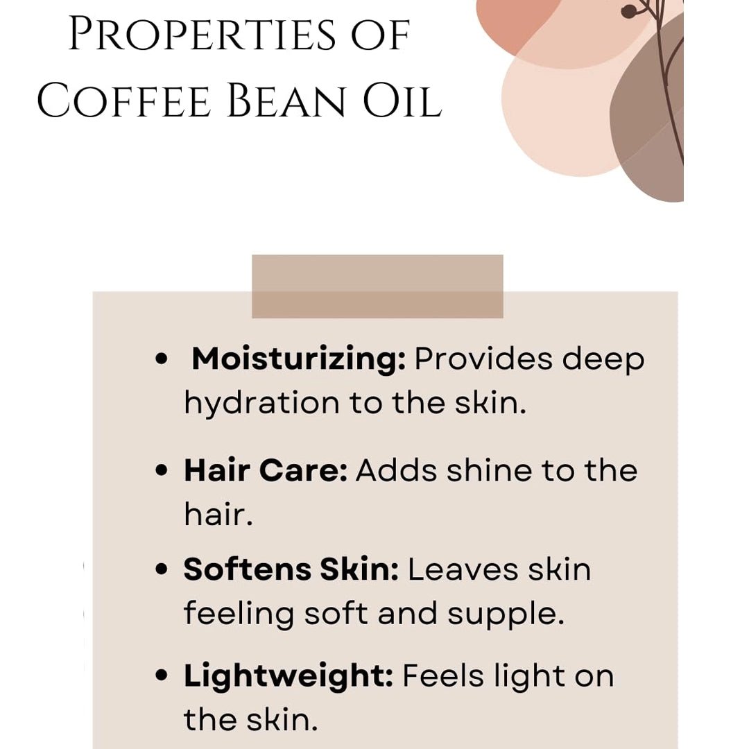 Coffee Body Massage Oil 8oz - SlimSpaOnline