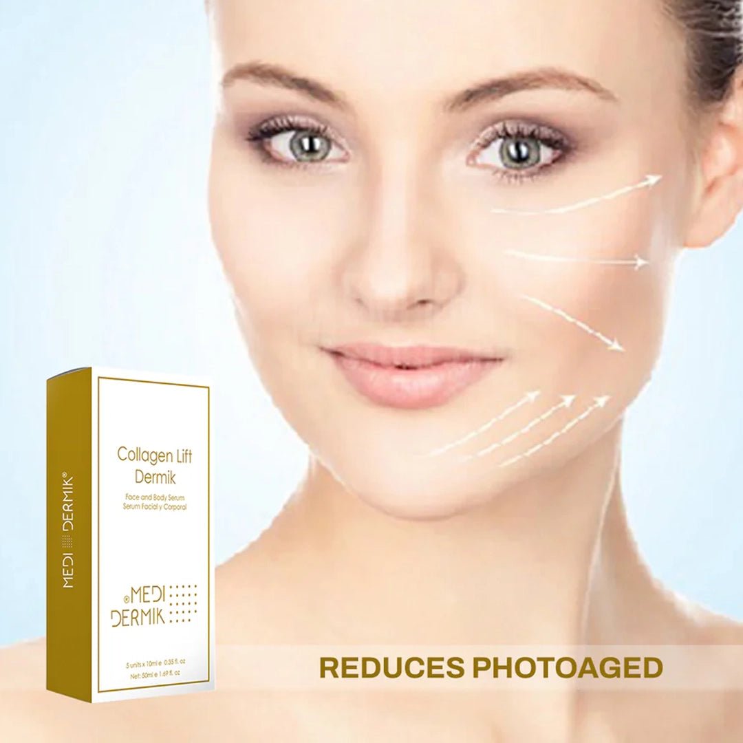 Collagen Lift Dermik Vials — professional spa retail packaging | SlimSpa