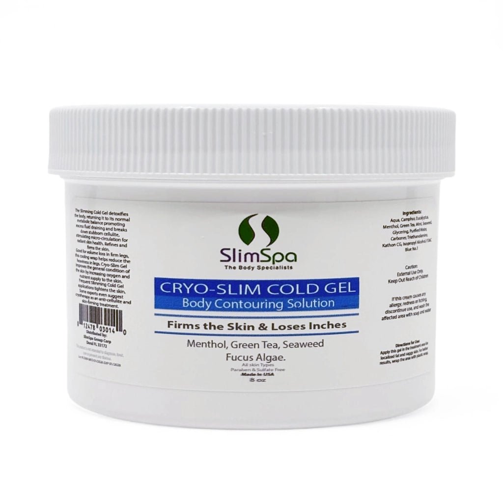 Cryo-Slim Cold Gel 8oz — professional cryotherapy body contouring treatment for estheticians | SlimSpa