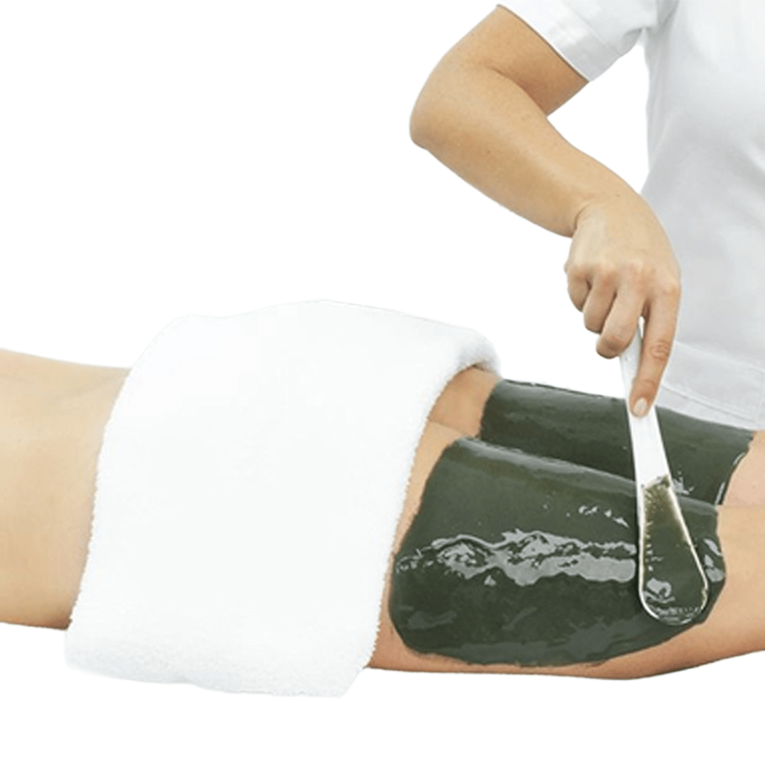 Detoxifying & Slimming Peel-Off Body Mask powder — kelp, horsetail & green tea formula, professional wholesale spa