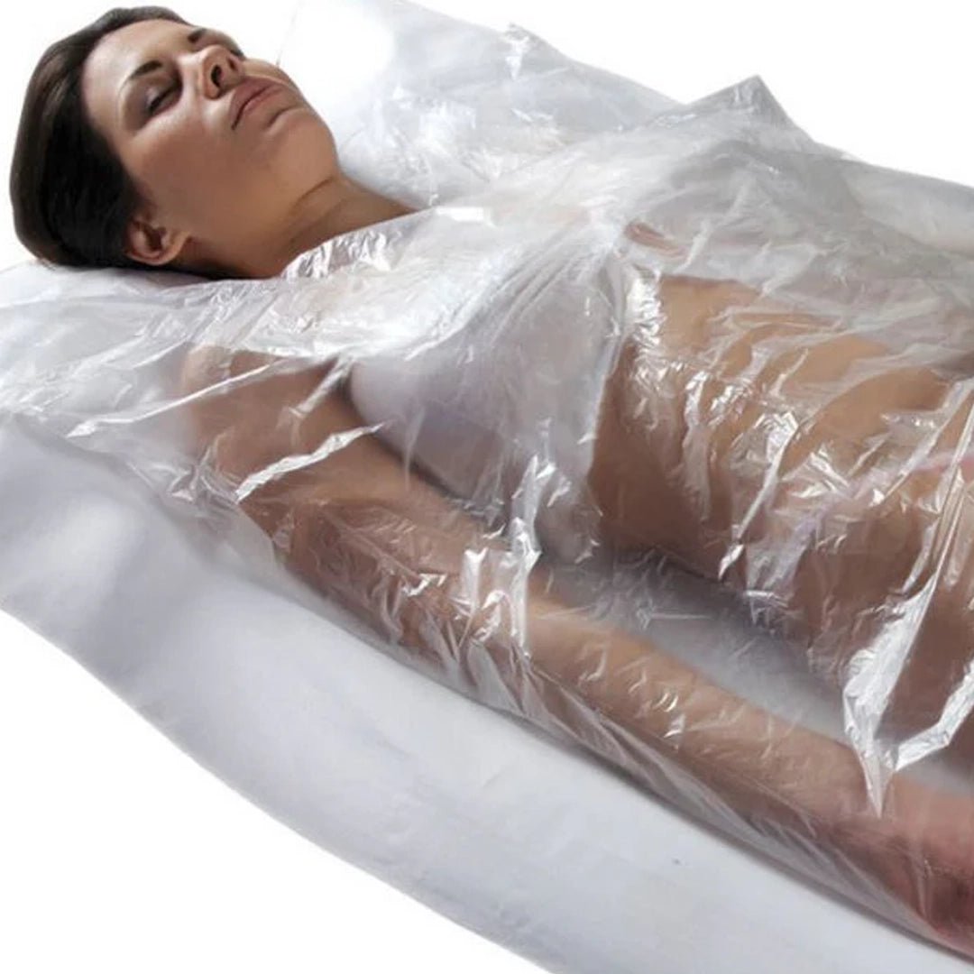 Disposable Bed Cover Sheets 71x79 dimensions — full treatment table coverage | SlimSpa