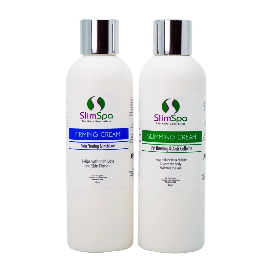 Firm & Slim Combo 8oz — professional body firming & slimming duo, private label available | SlimSpa