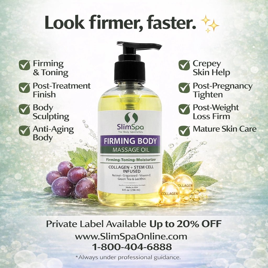 Firming Body Oil 8 oz. - SlimSpaOnline