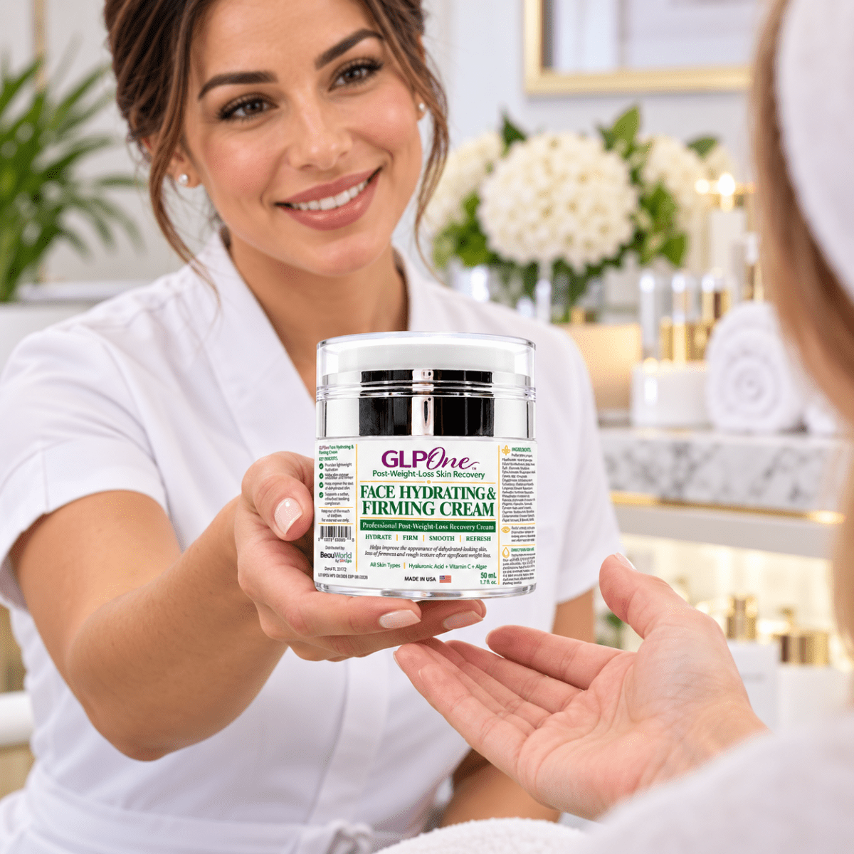 GLPOne™ Face Hydrating & Firming Cream — 50 mL - SlimSpaOnline