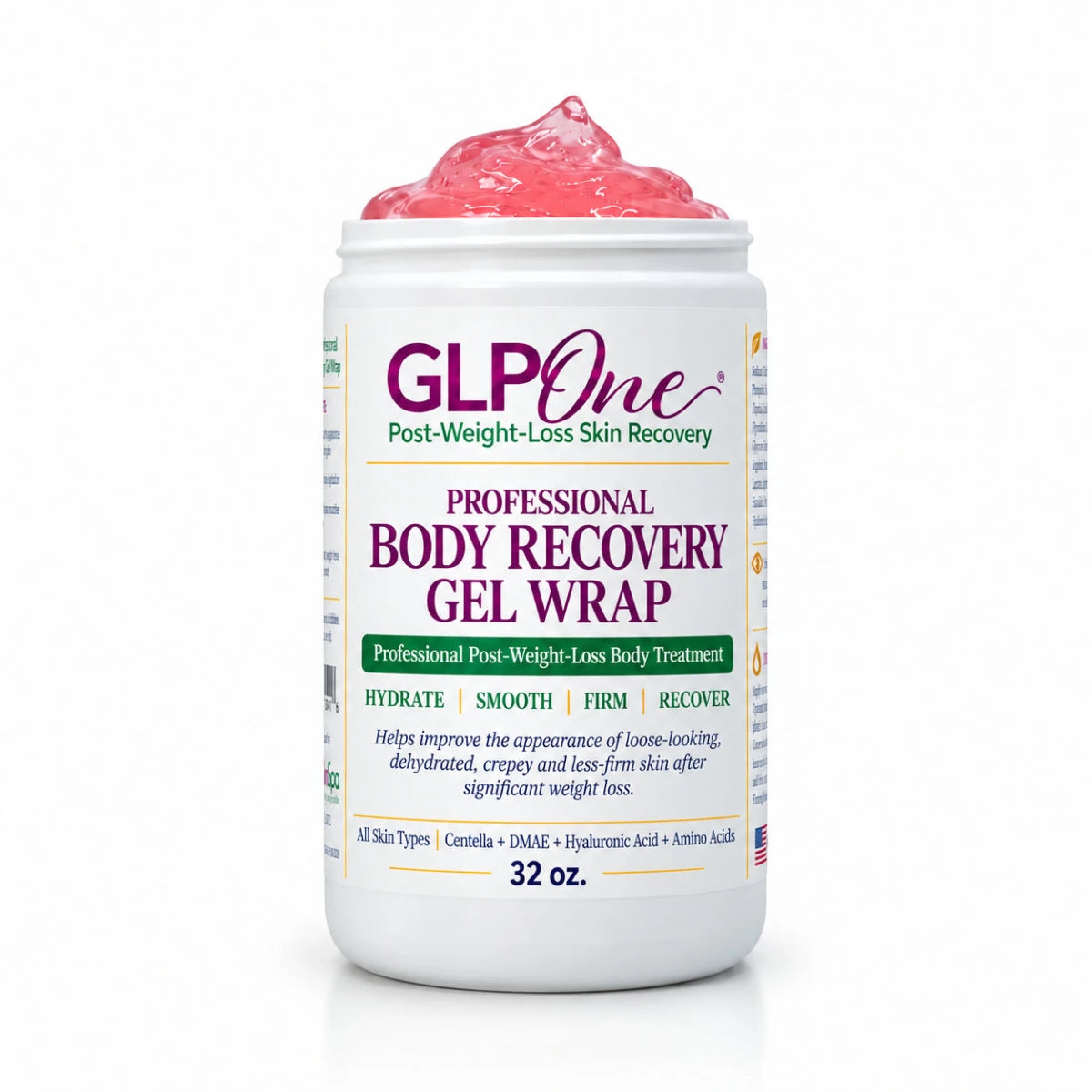 GLPOne™ Professional Body Recovery Gel Wrap — 32 oz - SlimSpaOnline