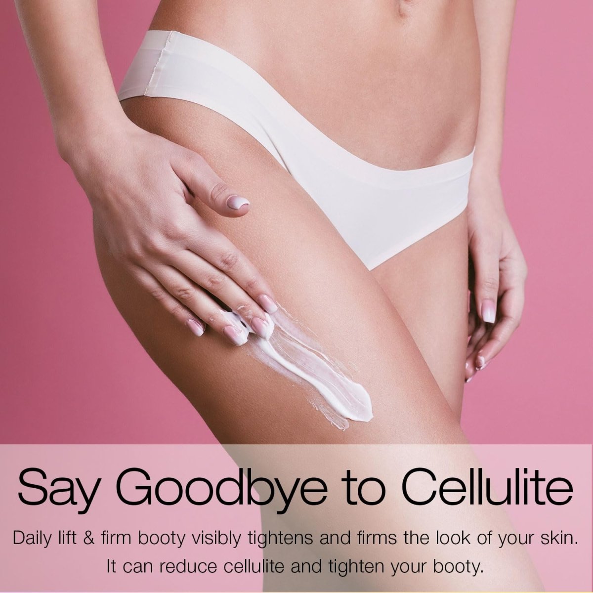Gluteus Solution Cream texture — collagen & elastin firming formula for spas | SlimSpa