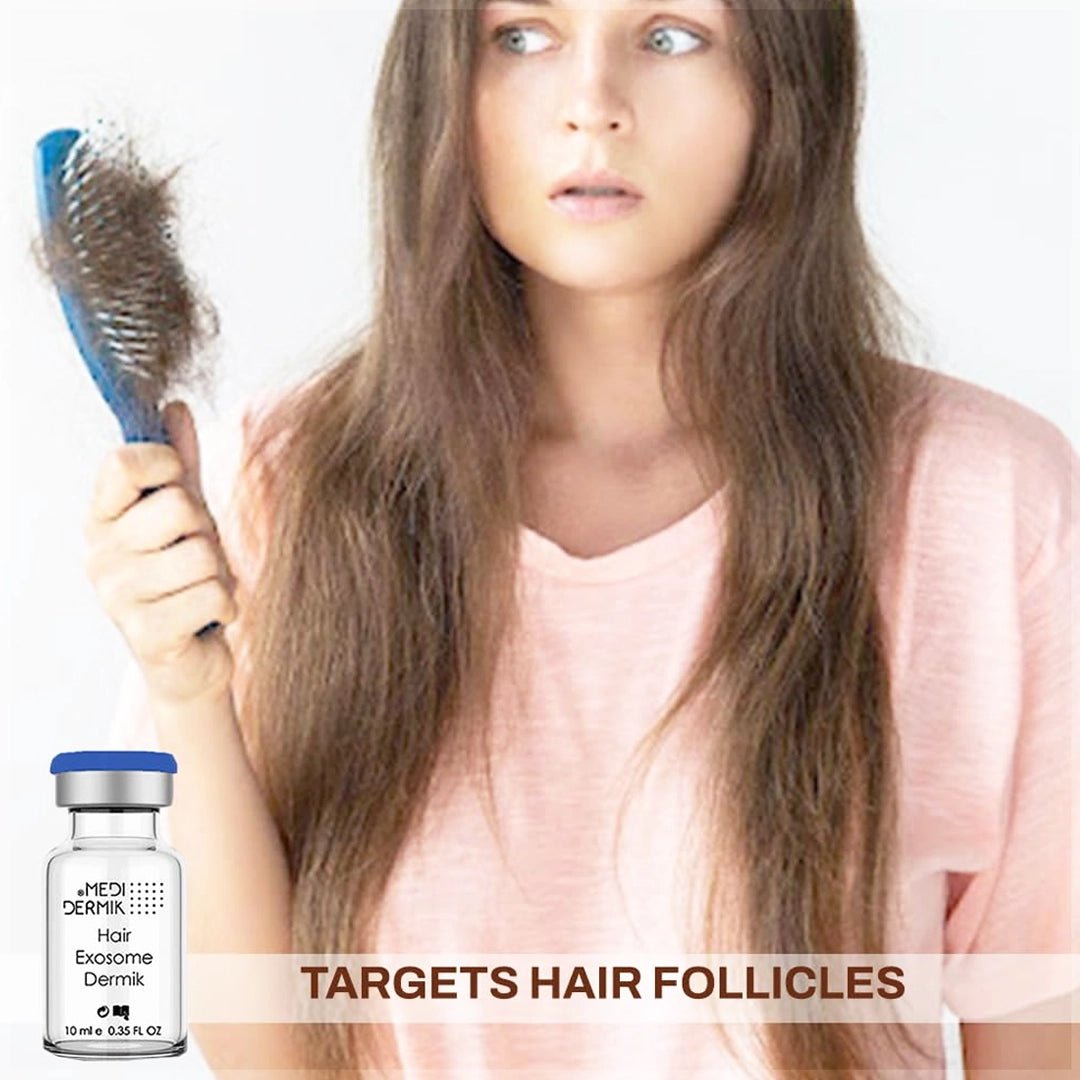 Hair Exosome Dermik applied via scalp mesotherapy — professional hair loss treatment | SlimSpa