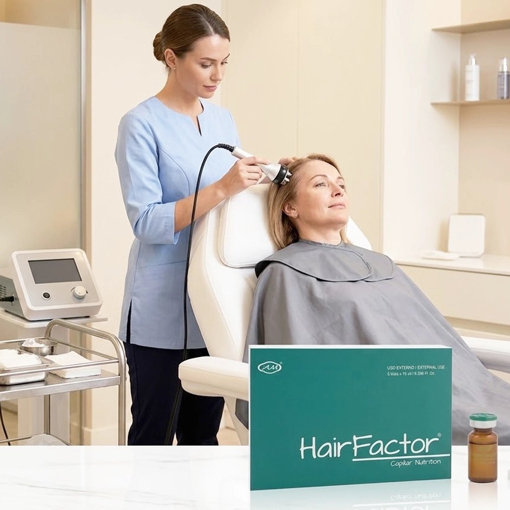 Hair Factor Vials — professional spa retail packaging | SlimSpa
