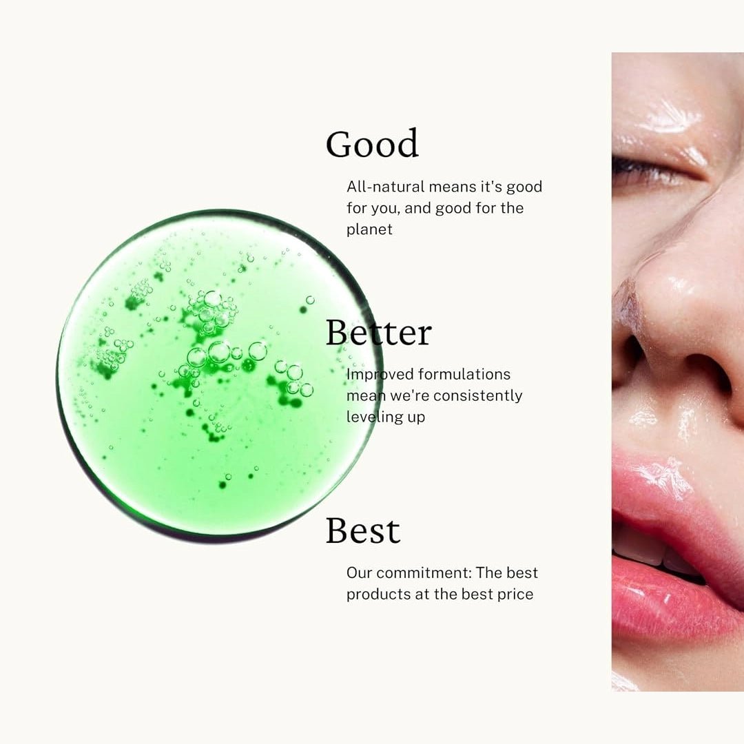 Herbal Blend Astringent green liquid — alcohol-free pore-refining toner for licensed estheticians, wholesale