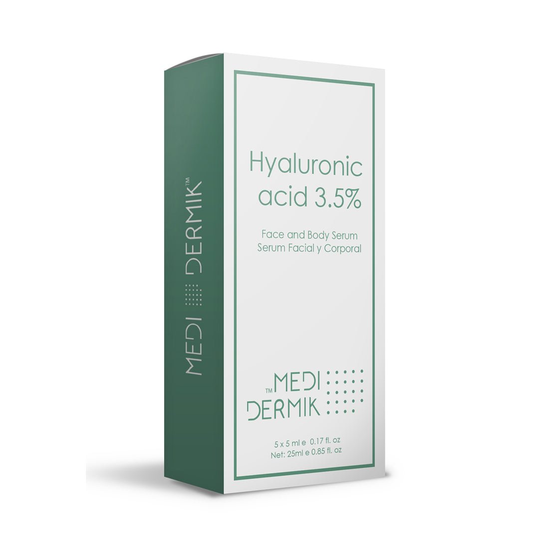 Hyaluronic Acid 3.5% Vials DERMIK — professional age-defying deep hydration mesotherapy | SlimSpa