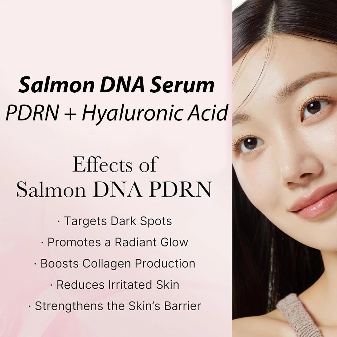 Salmon DNA Serum 30ml texture — lightweight PDRN serum for glass skin & deep anti-aging facial repair | SlimSpa