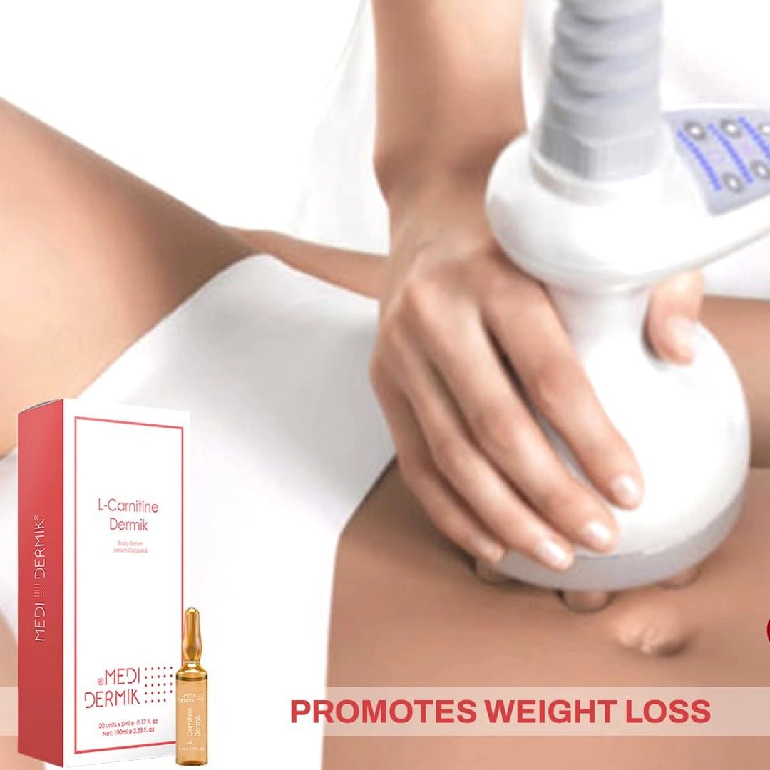 L-Carnitine DERMIK 5ml vials — non-invasive mesotherapy for body contouring, licensed esthetician wholesale