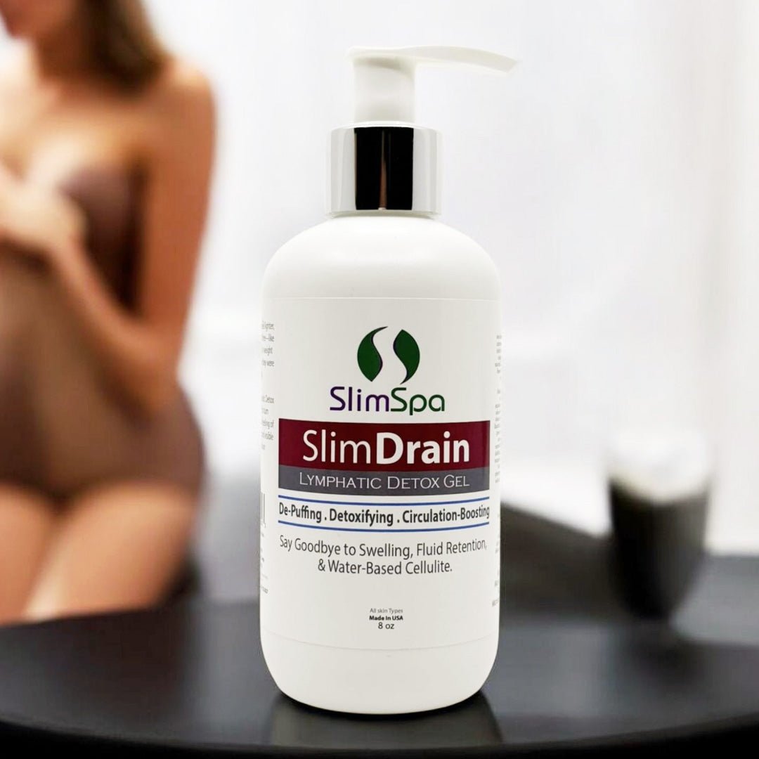 Lymphatic Reset Duo before and after — reduced puffiness and water retention | SlimSpa