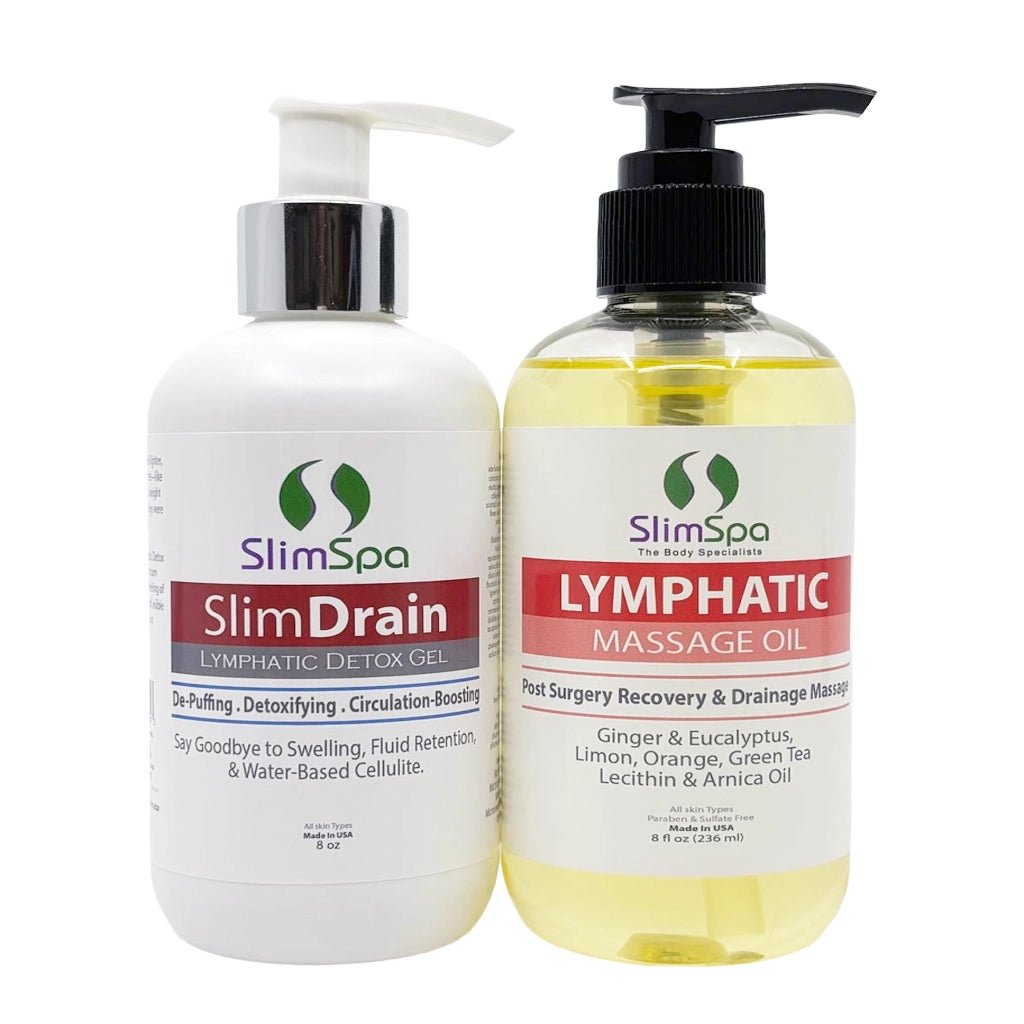 Lymphatic Reset Duo 2x8oz — professional activate + drain lymphatic system for body contouring | SlimSpa