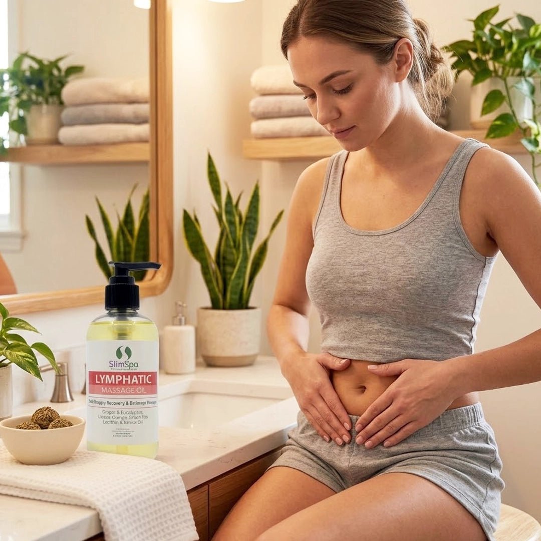 Lymphatic Reset Duo application — professional lymphatic drainage massage technique | SlimSpa
