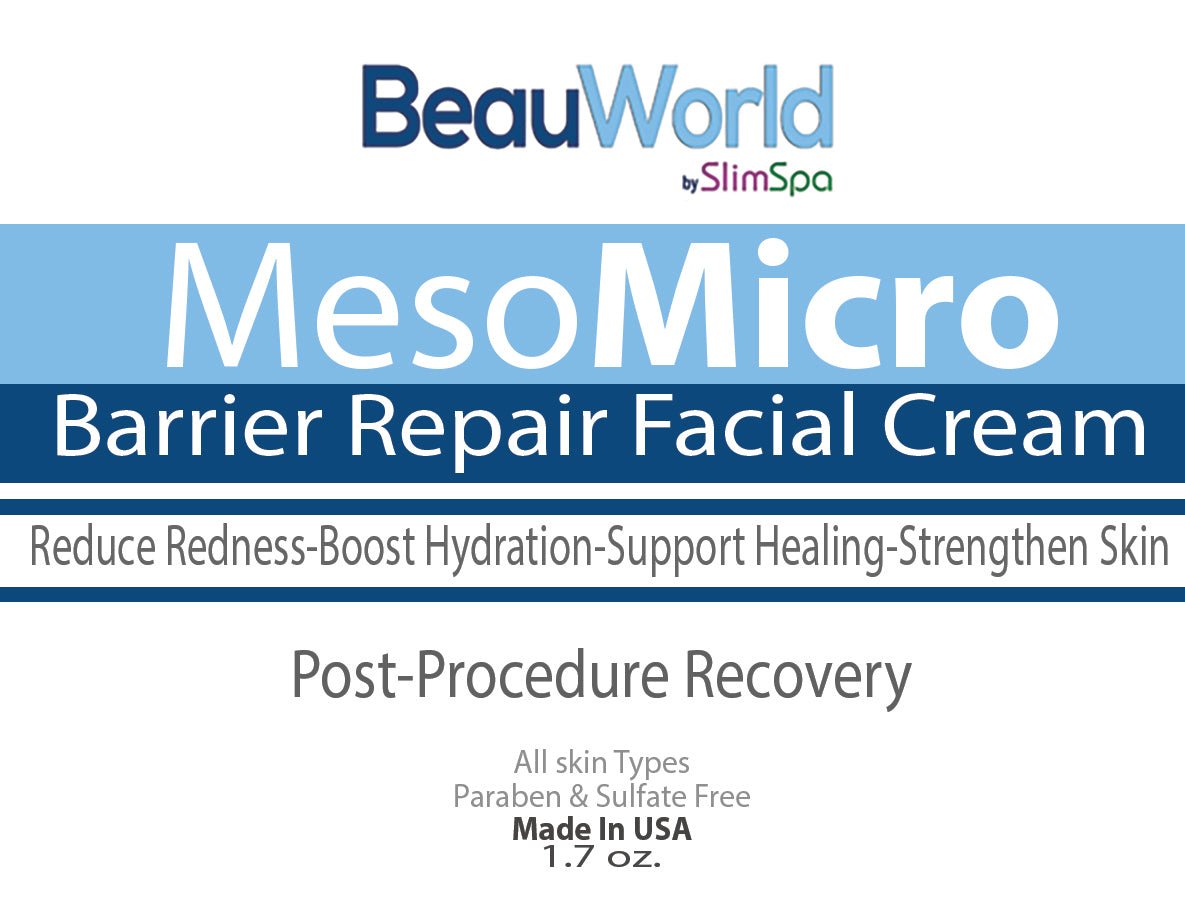 MesoMicro Post-Procedure Power Duo — professional spa retail packaging | SlimSpa