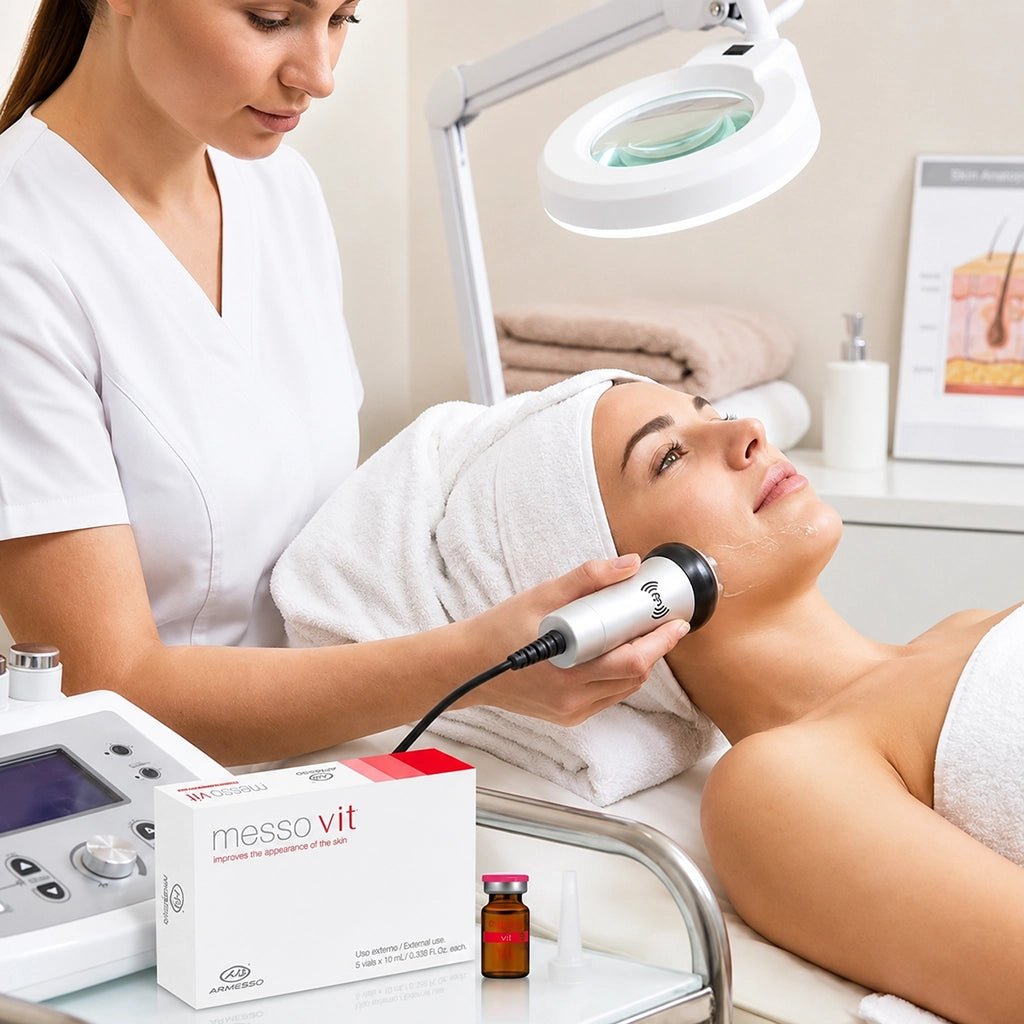 MessoVit application — electroporation & micro-needling delivery protocol, wholesale spa