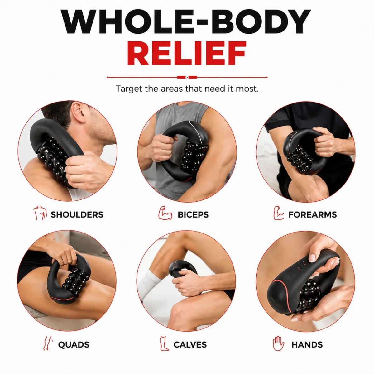 Motorized Rolling Muscle Massager – Professional Deep Tissue Recovery & Circulation Roller | SlimSpa - SlimSpaOnline