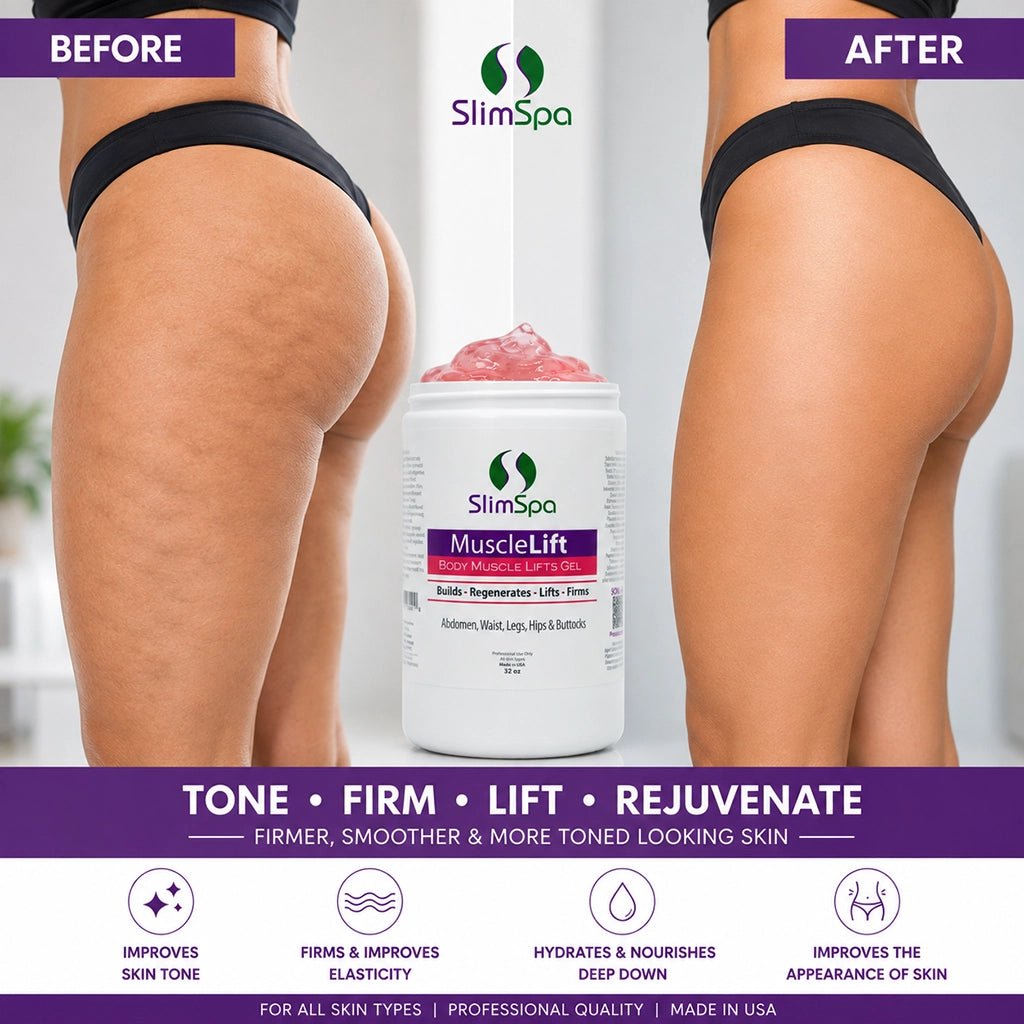 MuscleLIFT Body Muscle Lifts Gel 32oz – Professional Firming & Muscle Toning Treatment for Spas - SlimSpaOnline