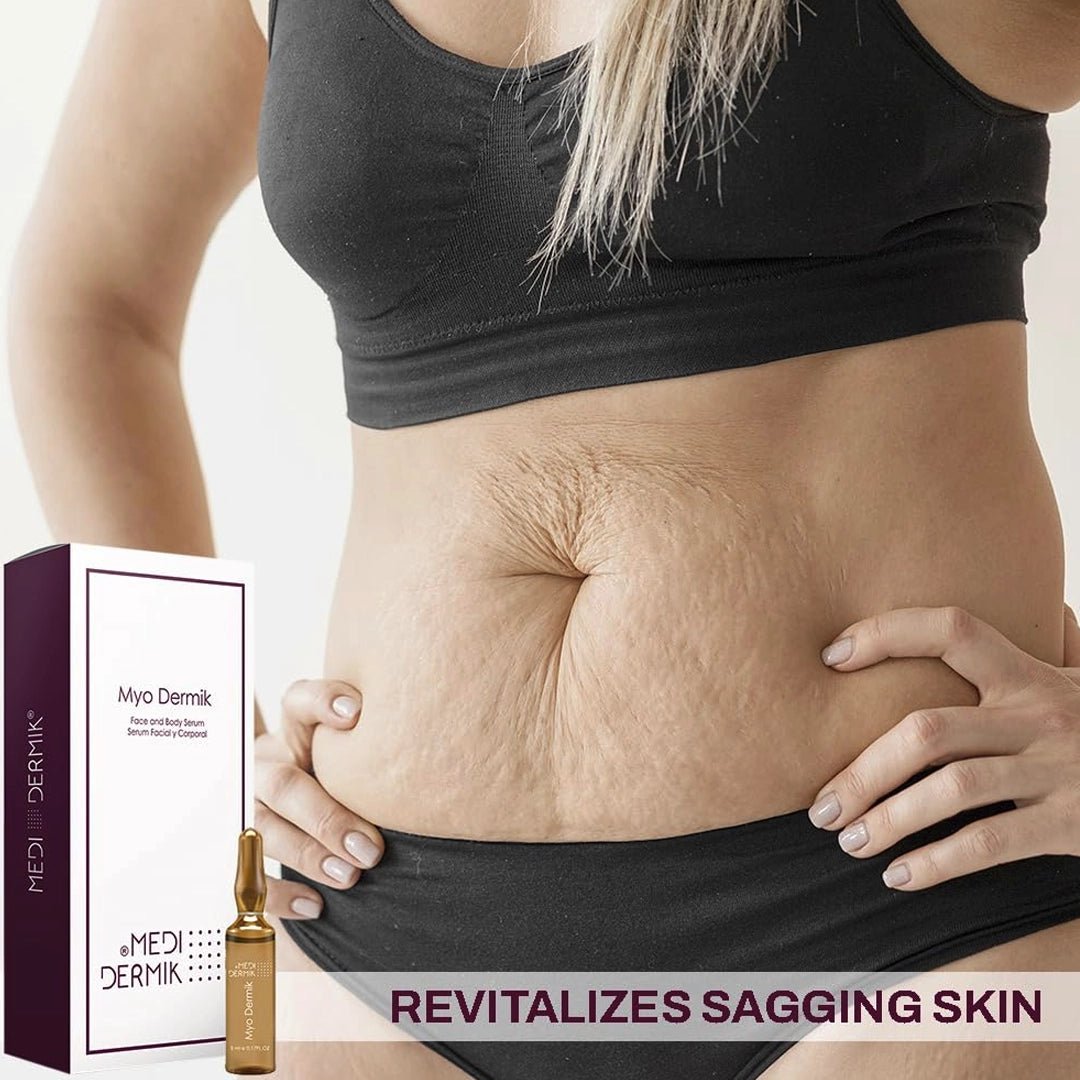 Myo Dermik ampoule box — DMAE, Pyruvic Acid, Centella Asiatica 8-active formula | SlimSpa