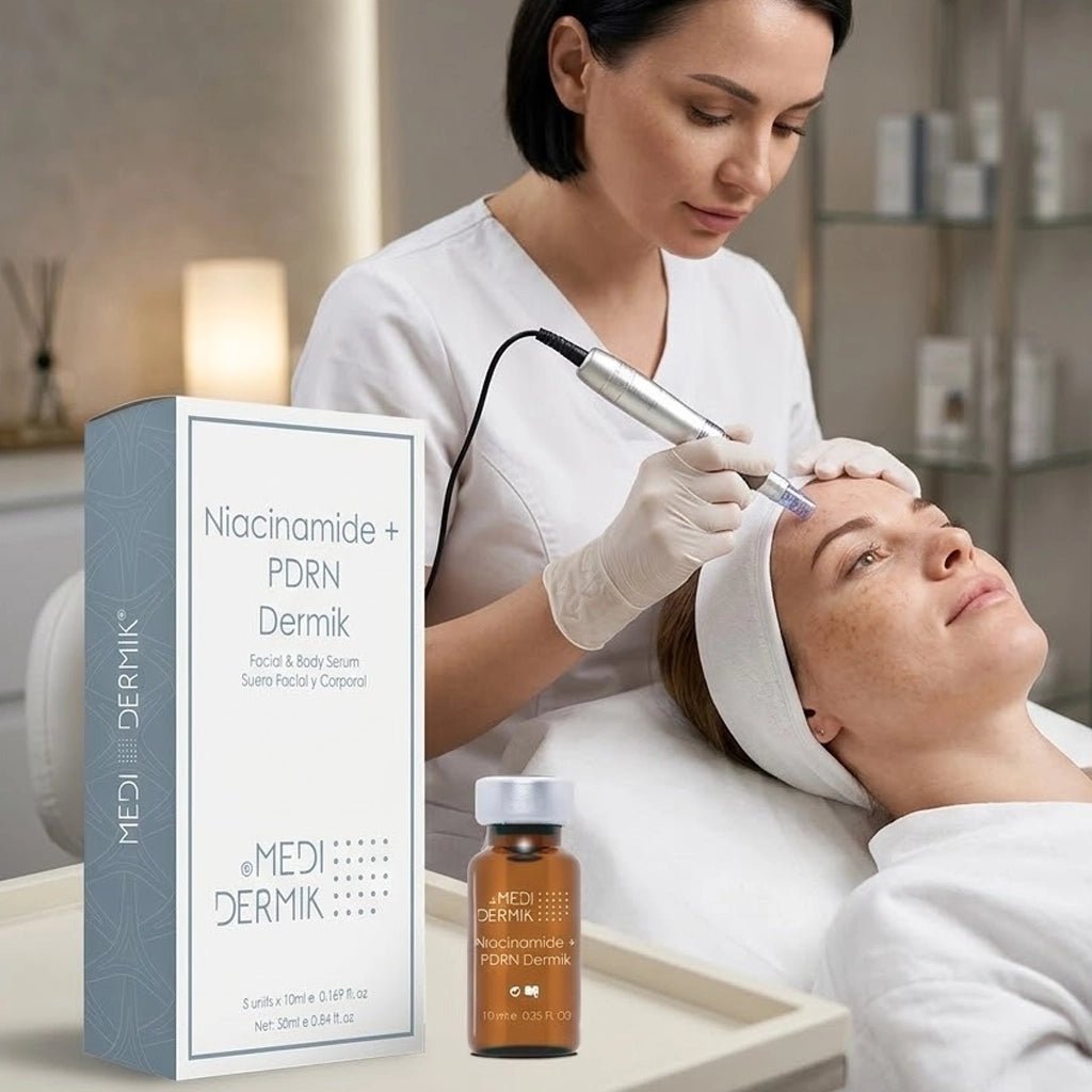 Niacinamide + PDRN Serum — Professional 8-Molecule Anti-Aging & Anti-Inflammatory Treatment for Estheticians, 5x10ml - SlimSpaOnline