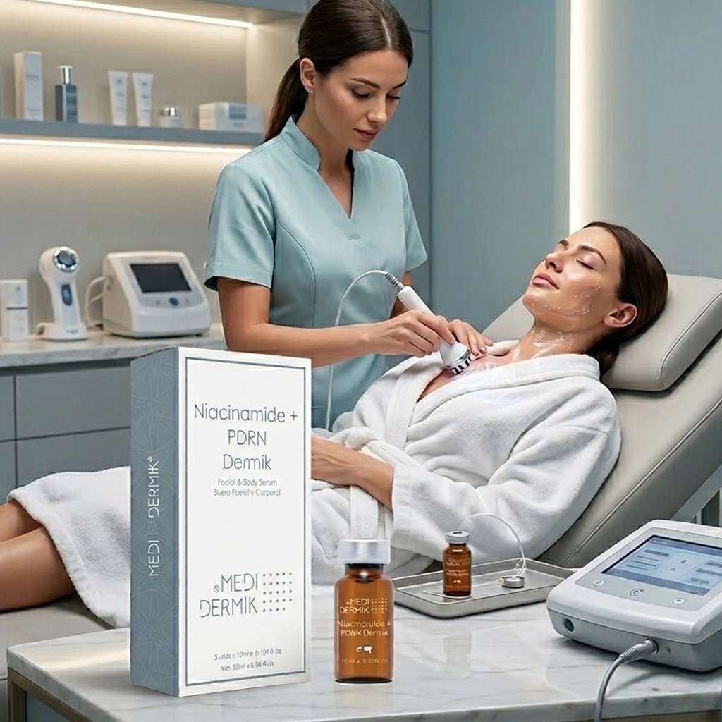 Niacinamide + PDRN Serum — Professional 8-Molecule Anti-Aging & Anti-Inflammatory Treatment for Estheticians, 5x10ml - SlimSpaOnline