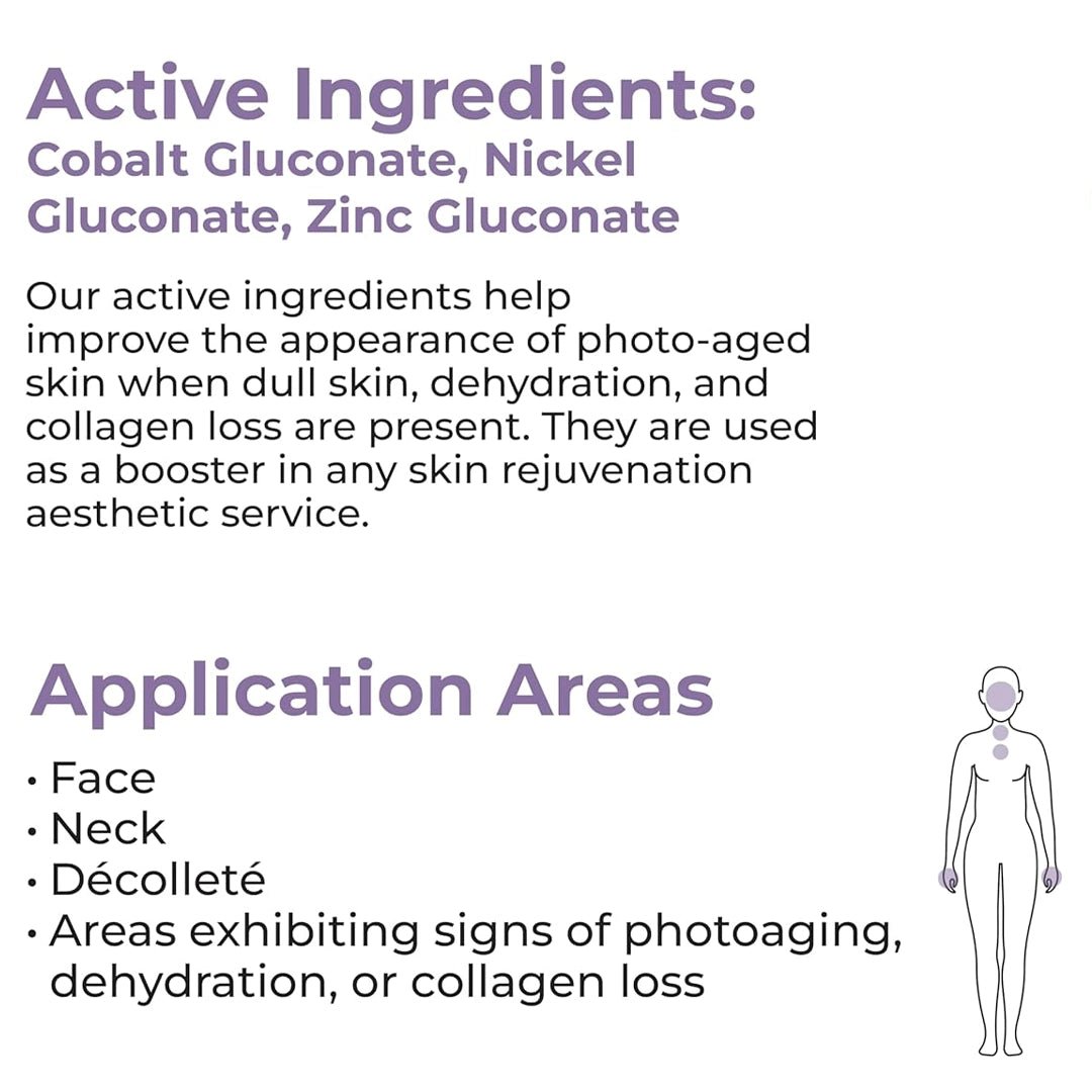 Oligoelements Ampoules DERMIK vials — Cobalt Nickel Zinc Gluconate mesotherapy | SlimSpa