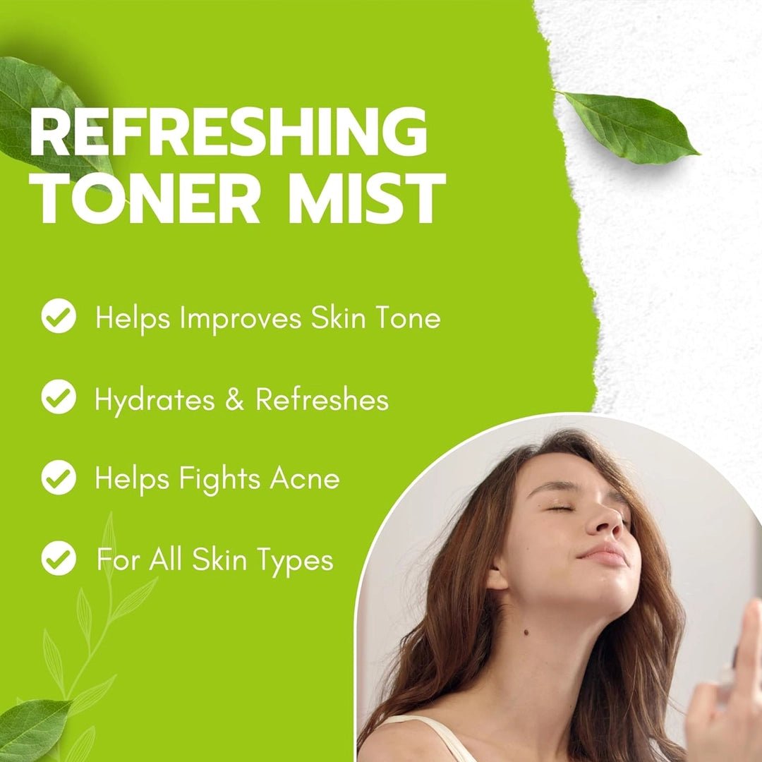 Peppermint Toner texture — cooling aromatherapy facial toner, wholesale spa USA