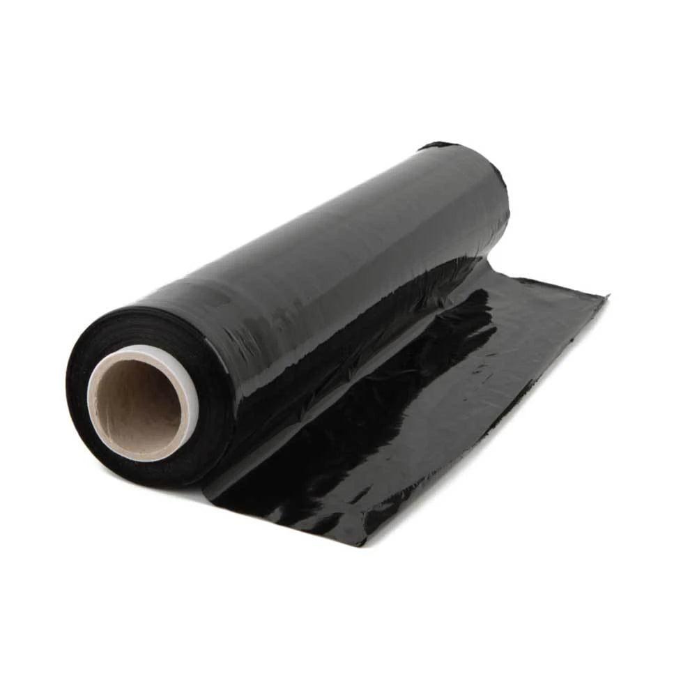 Black Plastic Wrap Roll 500ft — professional body wrap & contouring supplies for spas | SlimSpa