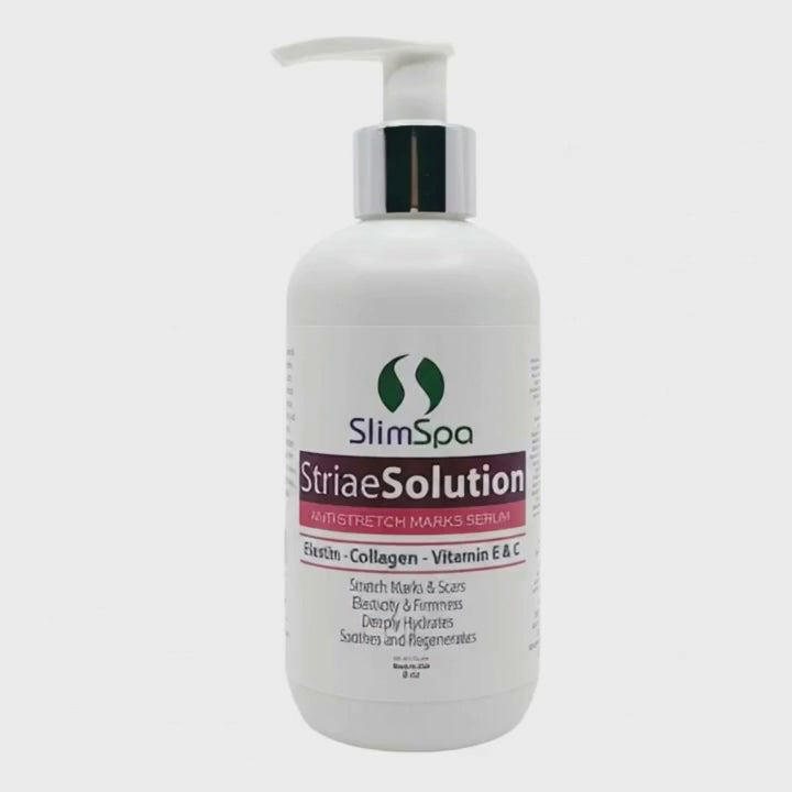 StriaeSolution Serum 8oz – Professional Anti-Stretch Mark Prevention & Skin Repair Serum