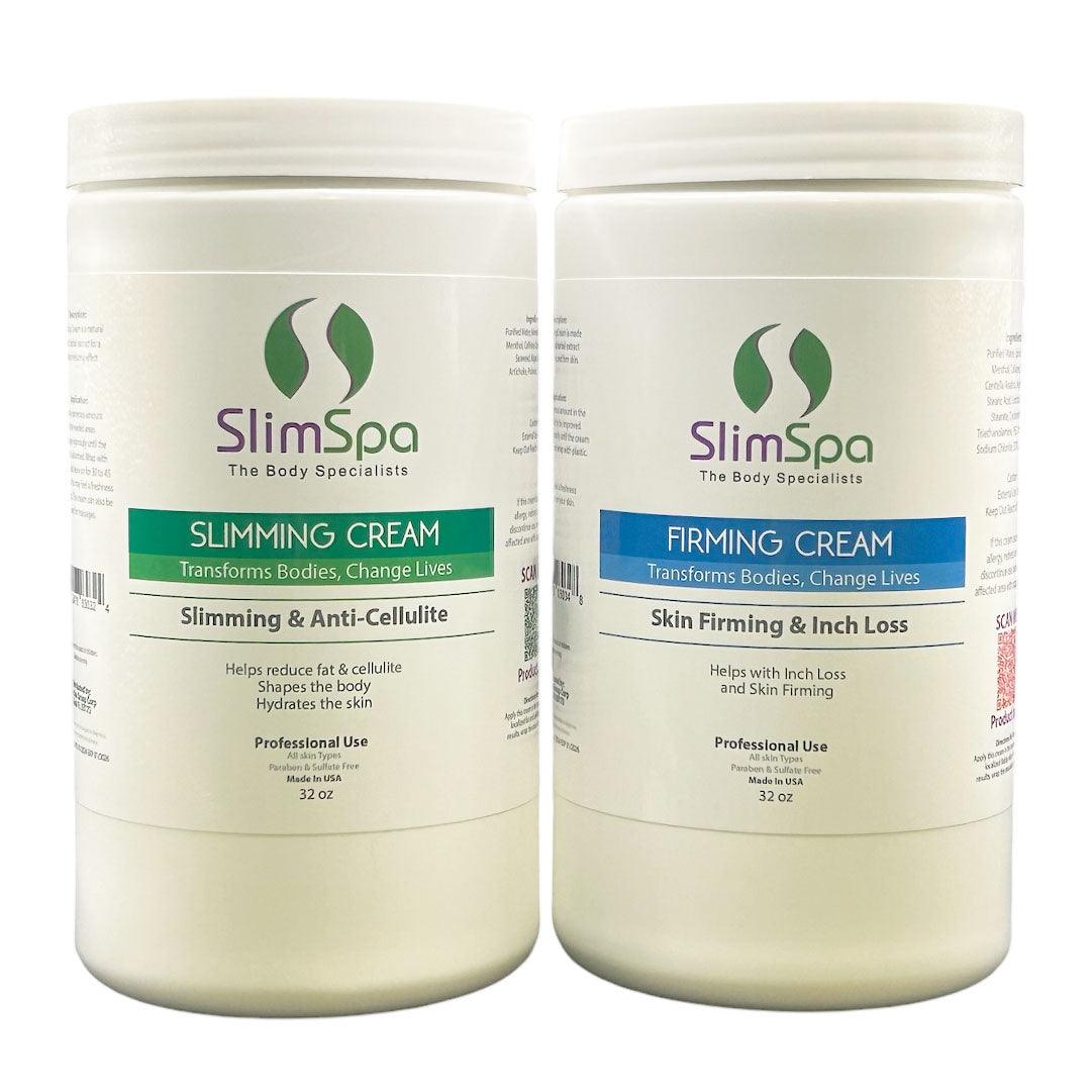 Pro Slim & Firm Combo application — professional body contouring protocol | SlimSpa