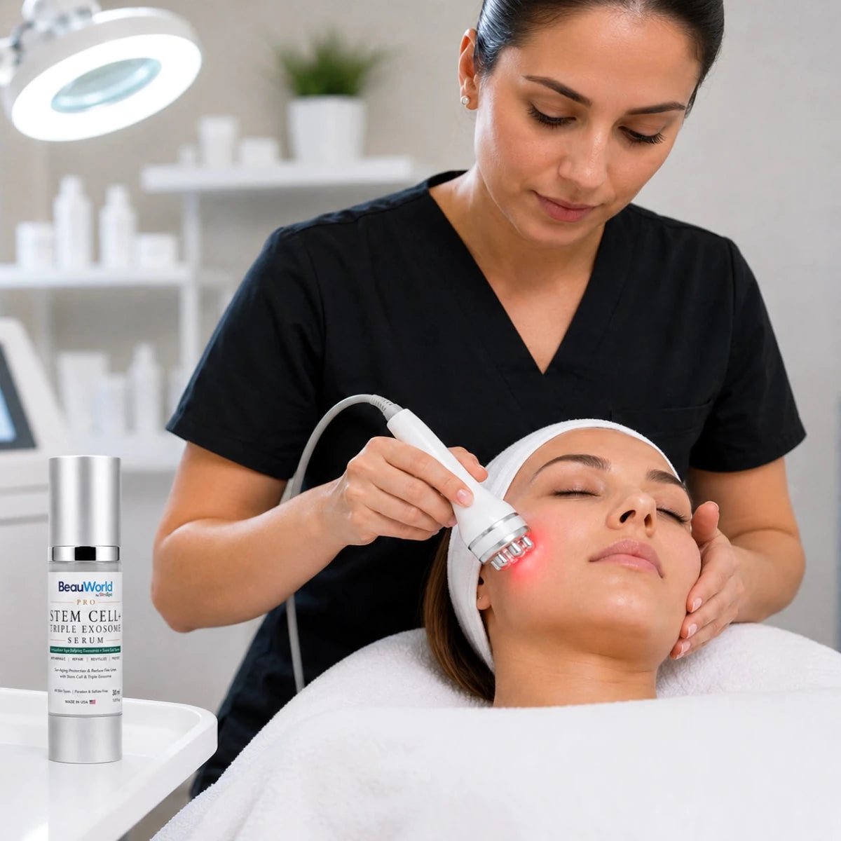 Pro Stem Cell+ Triple Exosome Serum 30ml – Professional Cellular Regeneration Treatment - SlimSpaOnline