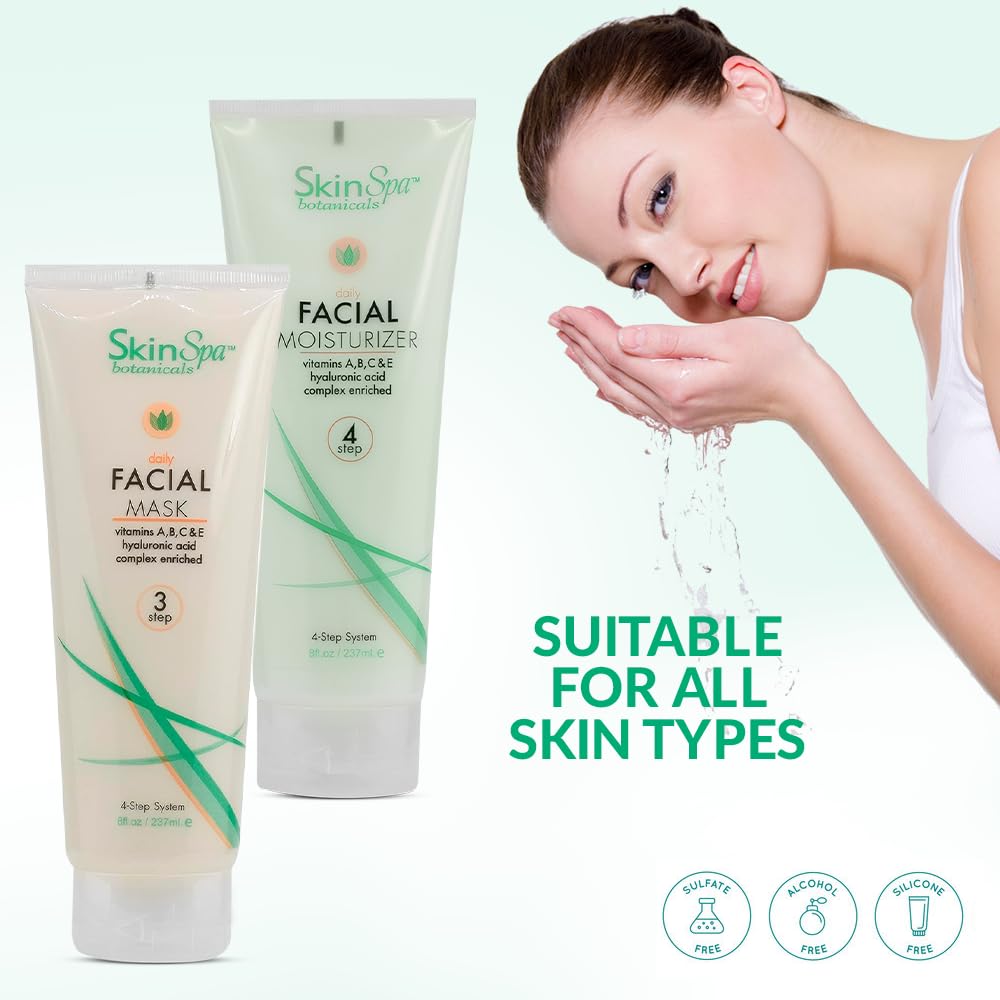 Professional Facial Hydrating Mask 8oz — 6-piece facial kit centerpiece treatment, wholesale spa