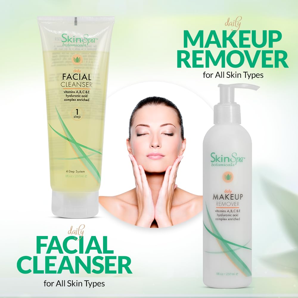Professional Facial Cleanser 8oz — part of 6-piece facial kit, wholesale spa system