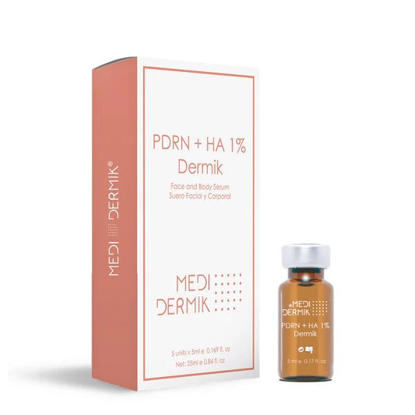 Salmon DNA PDRN + HA 1% Vials 5x5ml — professional skin regeneration mesotherapy | SlimSpa