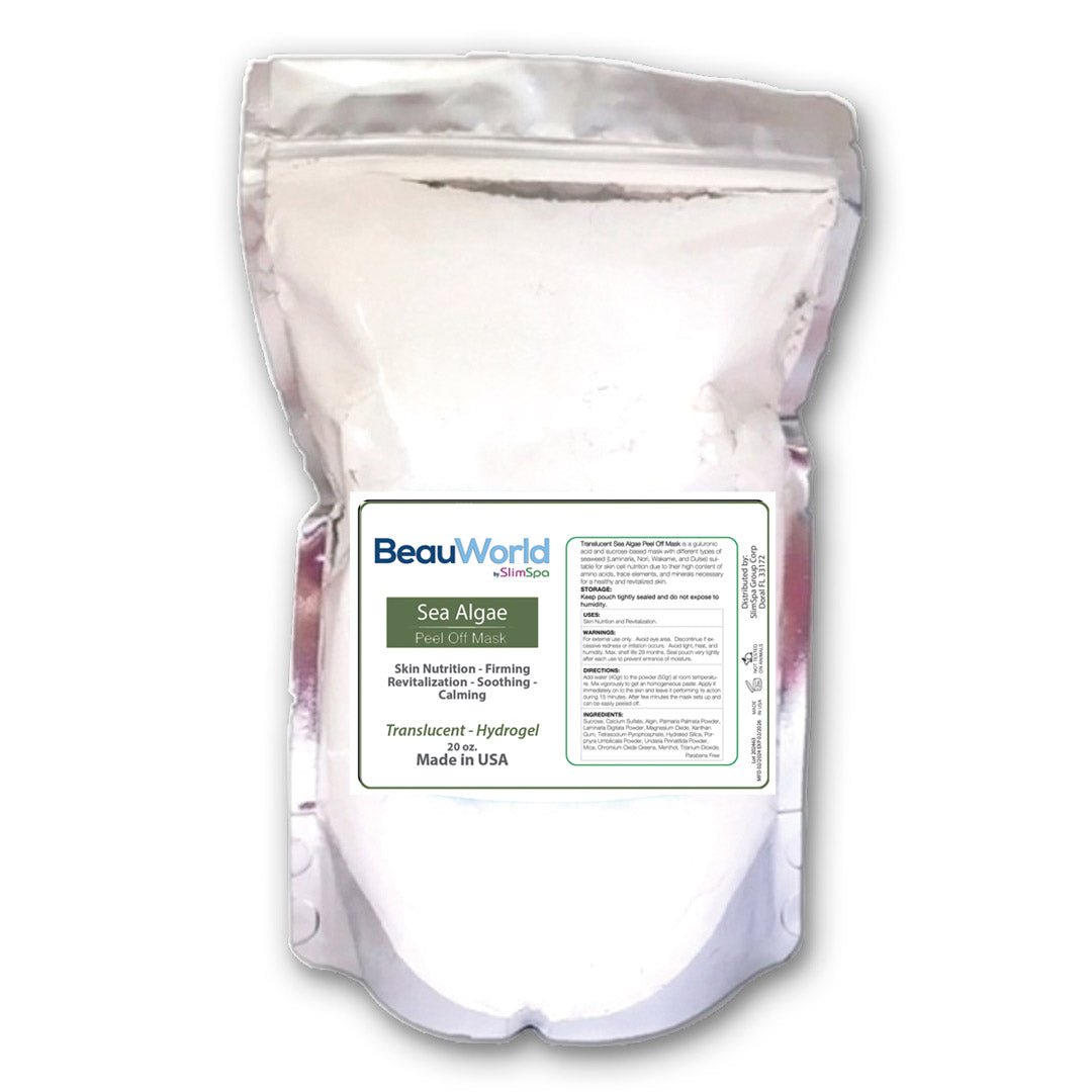 Sea Algae HydroJelly Peel-Off Mask 20oz — professional marine nutrition facial treatment | SlimSpa